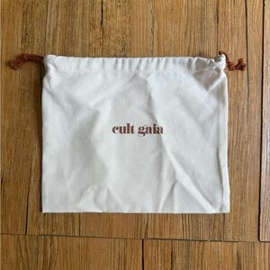 Cult Gaia Canvas Dust Bag / Storage Pouch